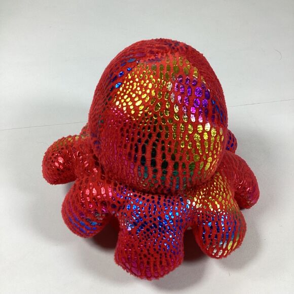 2 Tee Turtle Octopus Reversible Flip Mood Plush Stuffed Toys - Picture 14 of 16